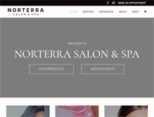 Tablet Screenshot of norterrasalonaz.com